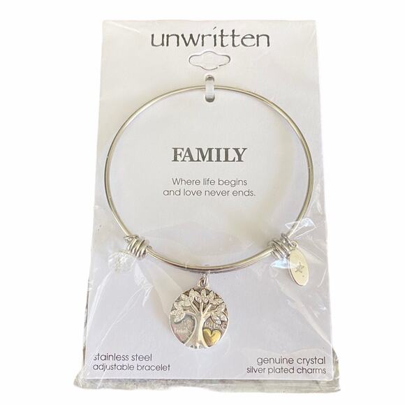 Unwritten Family Adjustable Bracelet - Picture 1 of 3